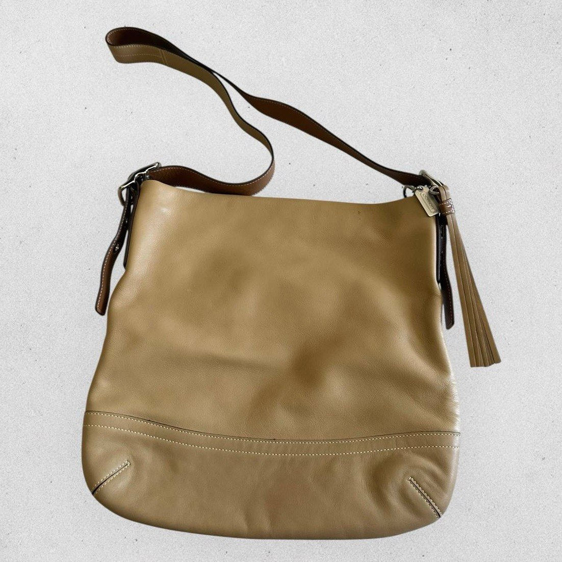 Authentic Vintage Coach Leather Shoulder/Crossbody Bag