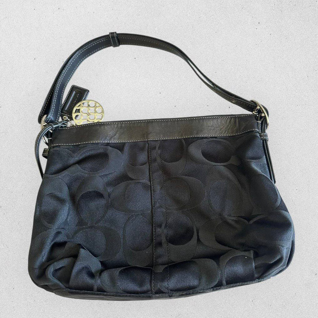 Authentic Vintage Coach Signature Shoulder/Crossbody Bag