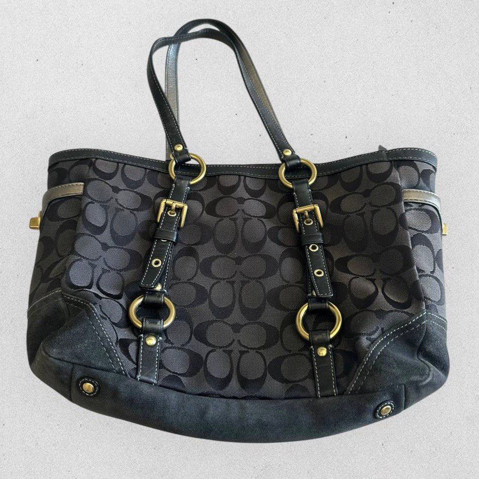 Authentic Vintage Coach Legacy Signature Tote Bag