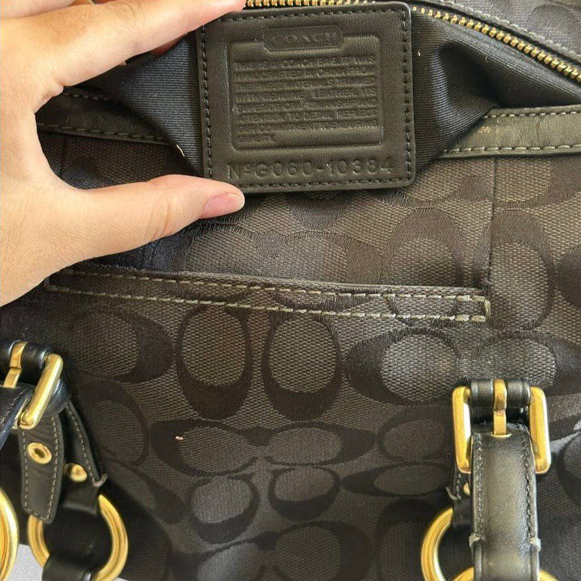 Authentic Vintage Coach Legacy Signature Tote Bag