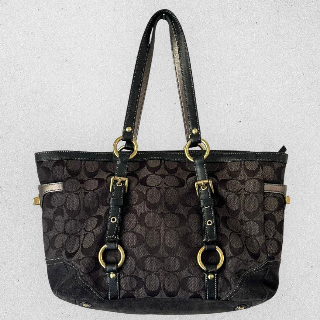 Authentic Vintage Coach Legacy Signature Tote Bag