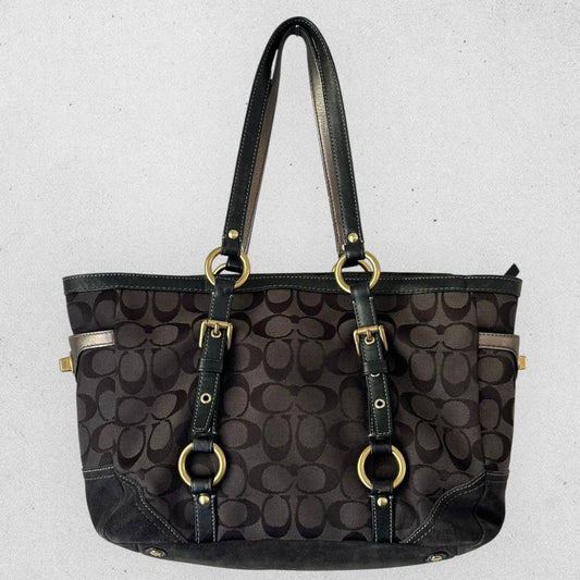 Authentic Vintage Coach Legacy Signature Tote Bag