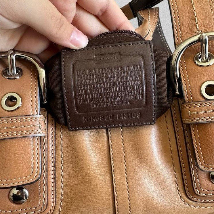 Authentic Vintage Coach Soho Leather Satchel Bag