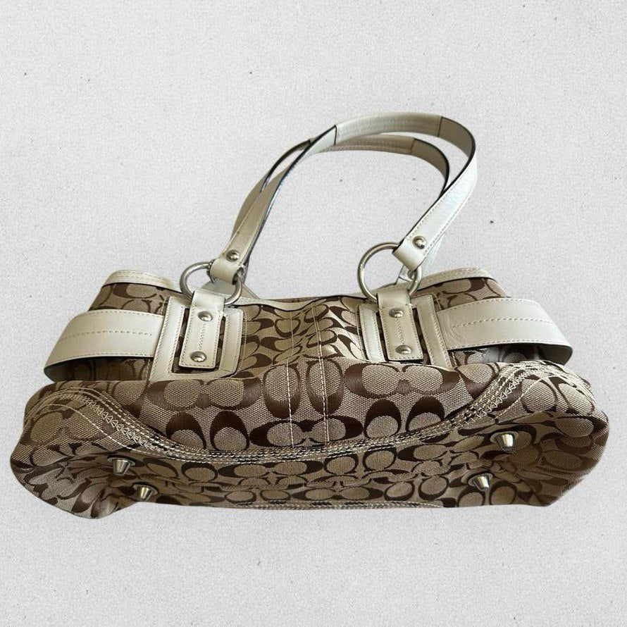Authentic Vintage Coach Soho Signature Satchel Bag