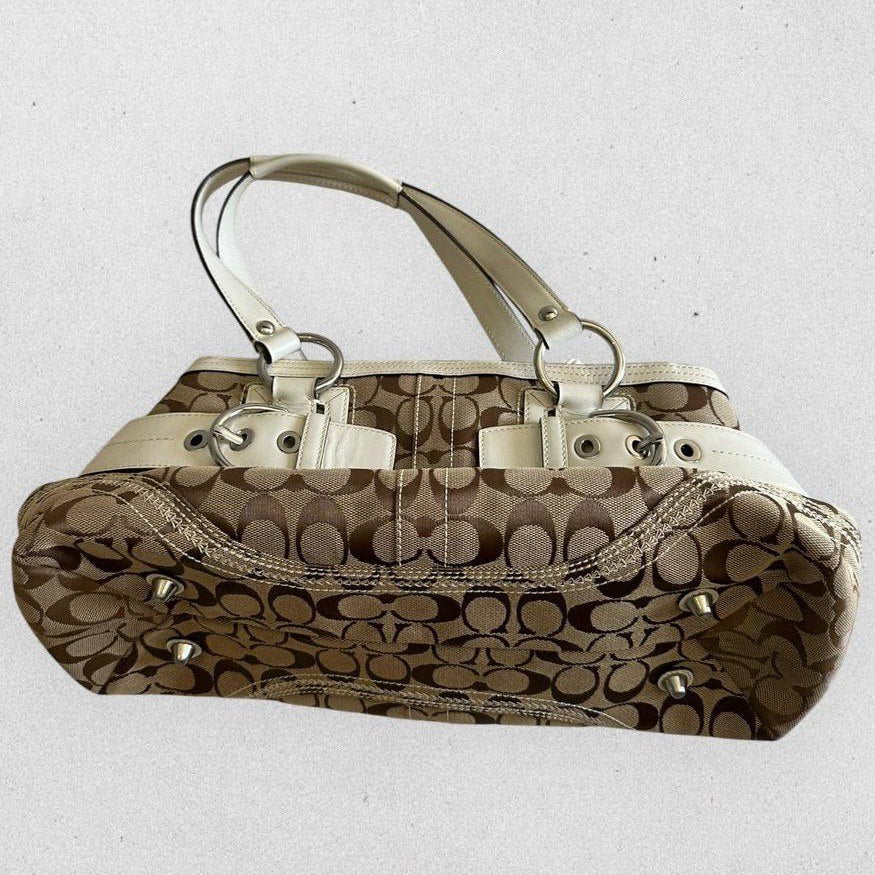 Authentic Vintage Coach Soho Signature Satchel Bag