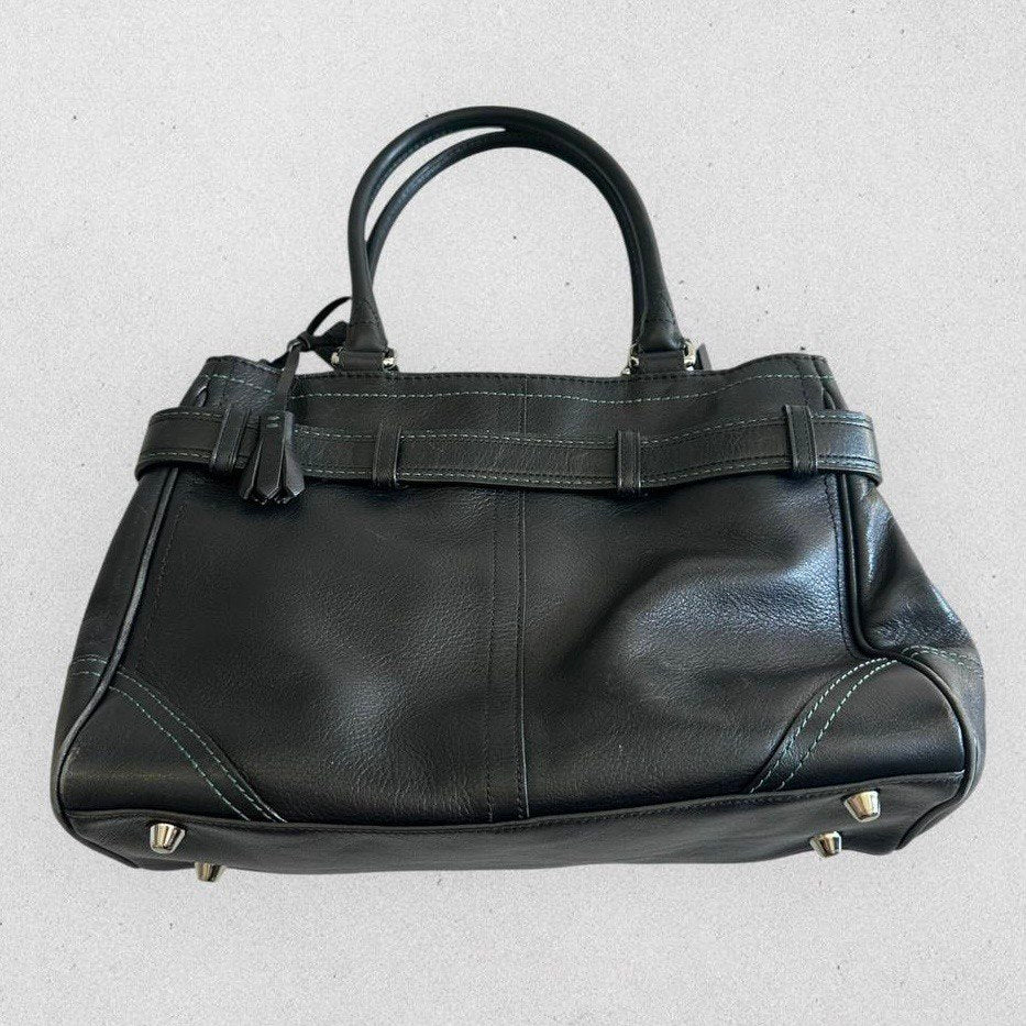 Authentic Vintage Coach Hamptons Leather Small Shoulder Bag
