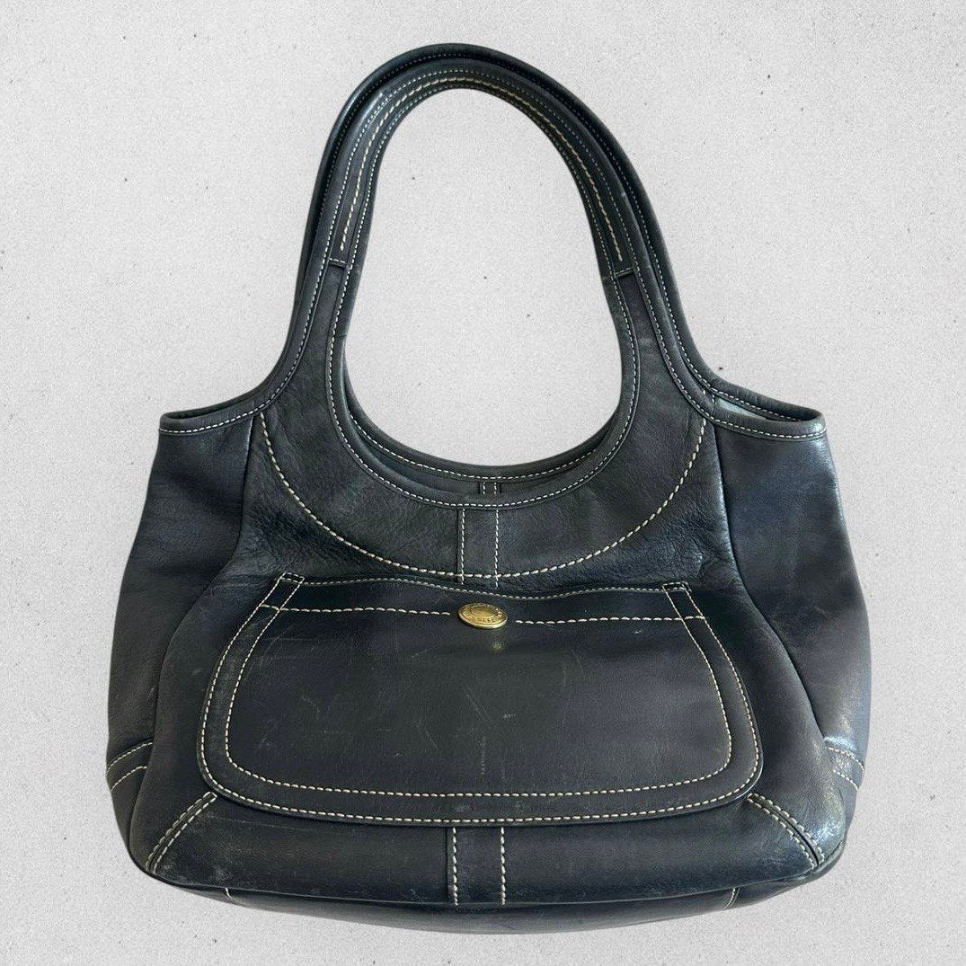 Authentic Vintage Coach Ergo Leather Shoulder Bag