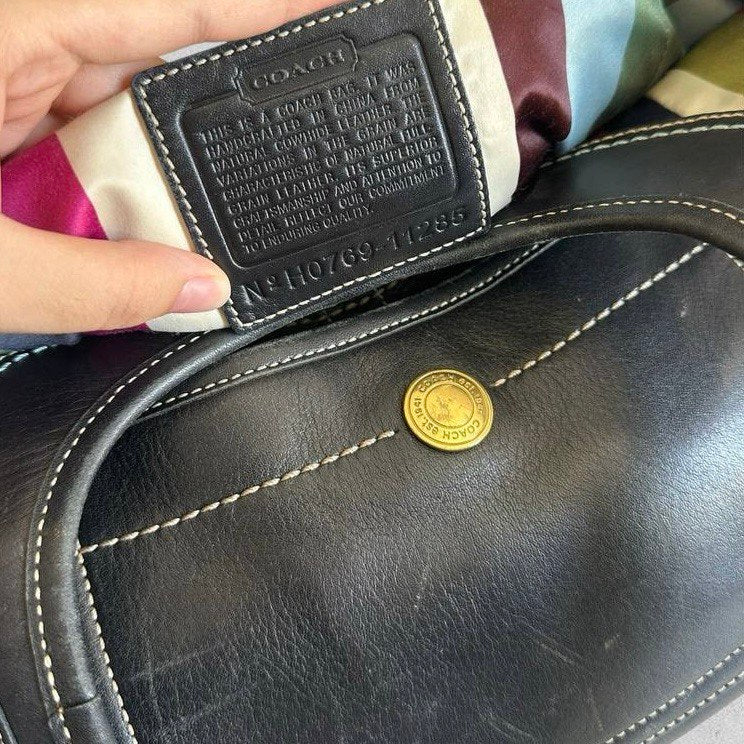 Authentic Vintage Coach Ergo Leather Shoulder Bag