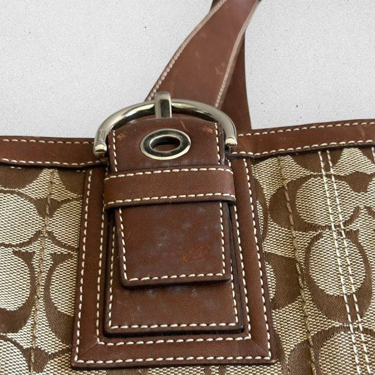 Authentic Vintage Coach Soho Jacquard Tote Bag