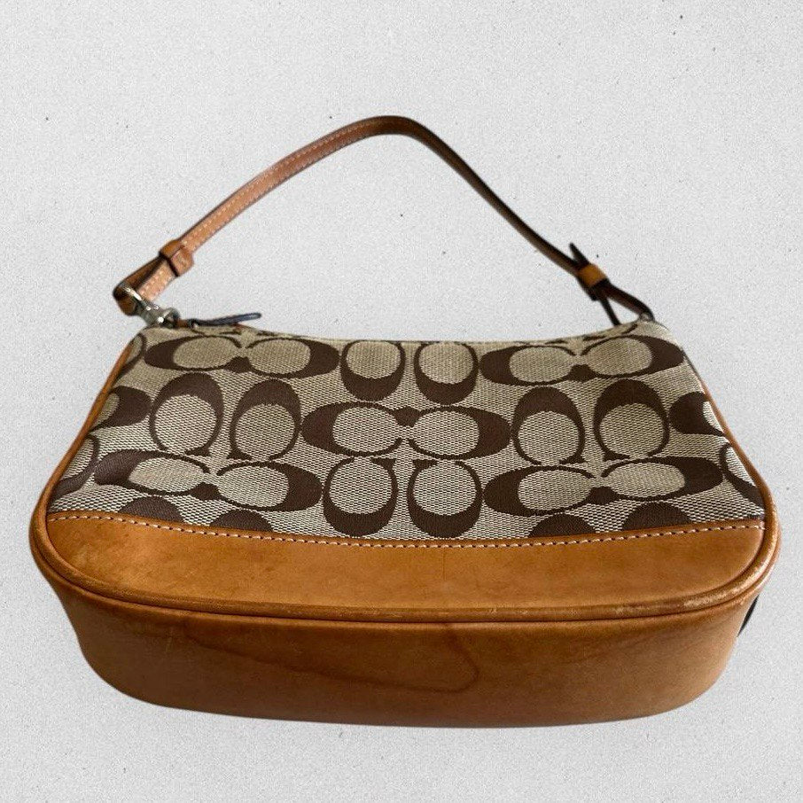 Authentic Vintage Coach Demi Signature Shoulder Bag