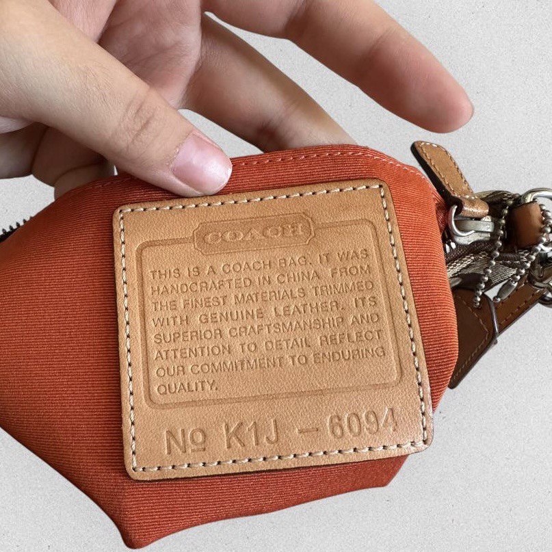 Authentic Vintage Coach Demi Signature Shoulder Bag