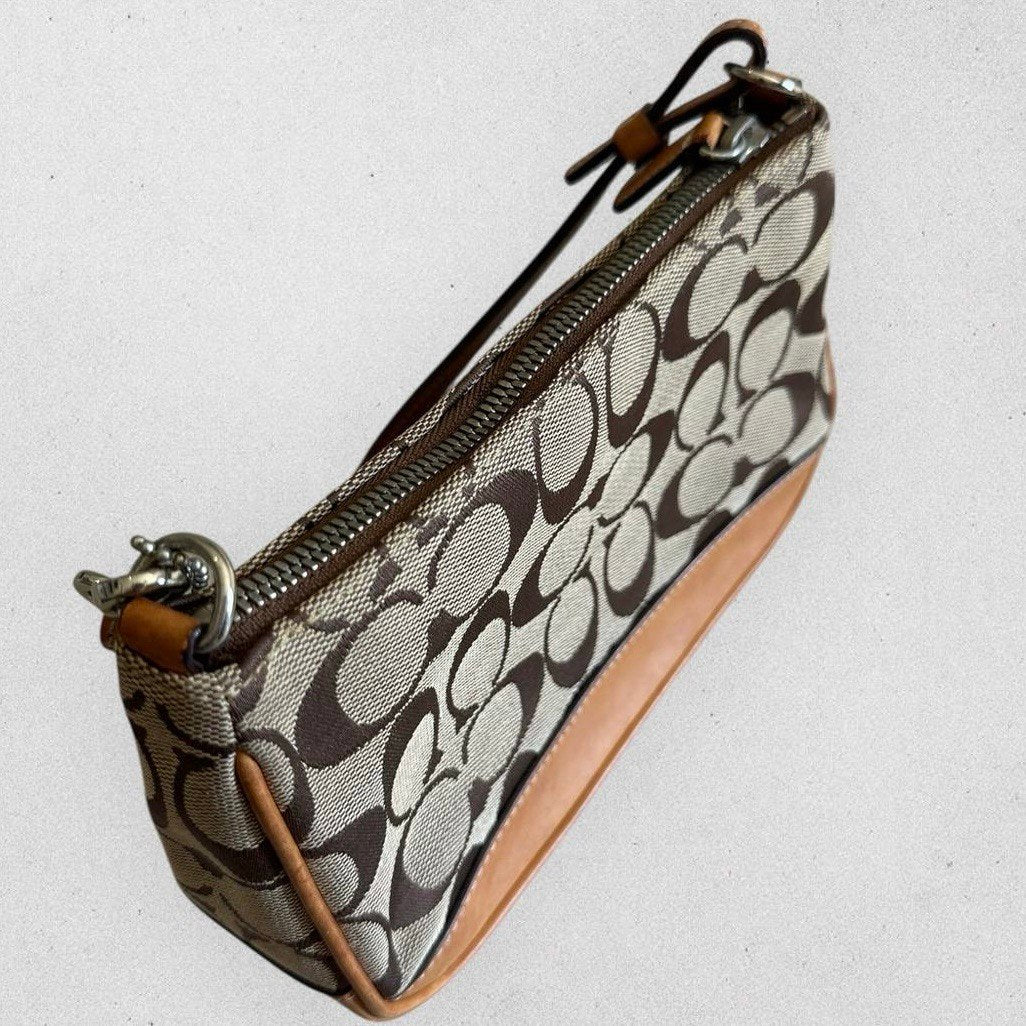 Authentic Vintage Coach Demi Signature Shoulder Bag