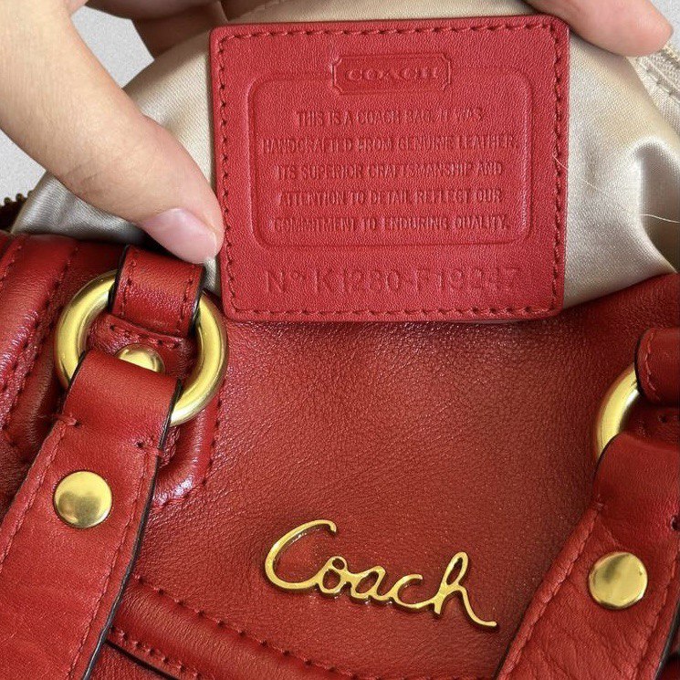 Authentic Vintage Coach Ashley Leather Shoulder Bag