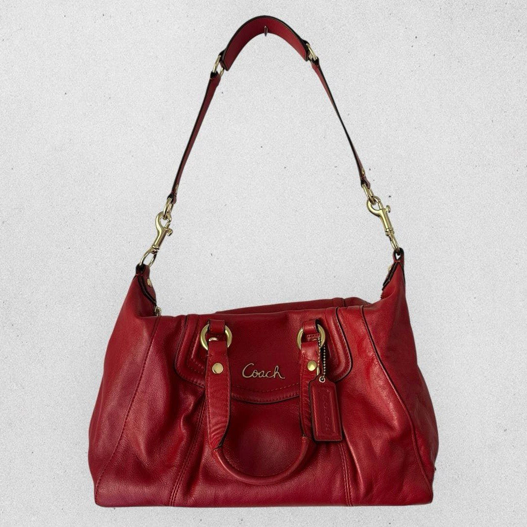 Authentic Vintage Coach Ashley Leather Shoulder Bag