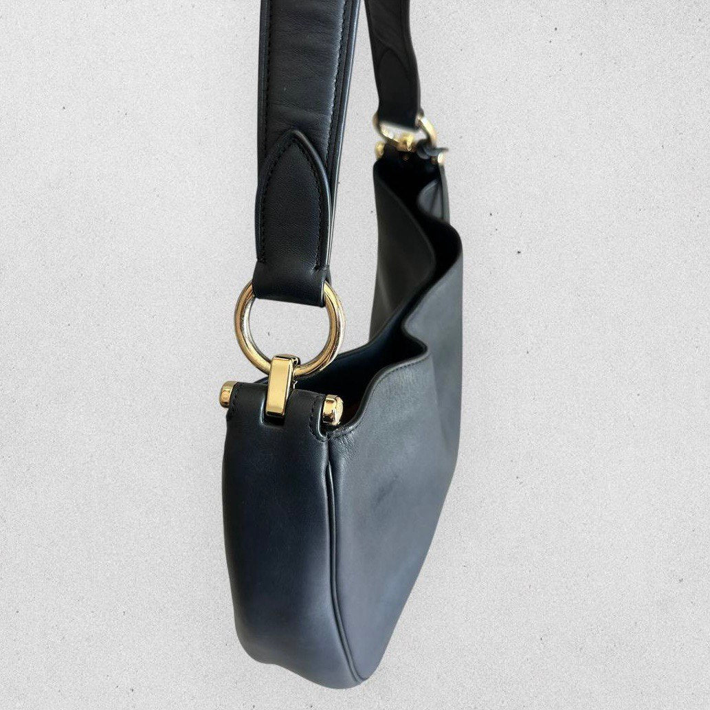 Authentic Vintage Coach Nomad Leather Hobo Bag