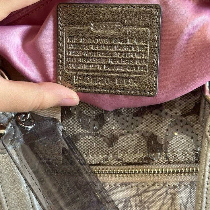 Authentic Vintage Coach Poppy Limited Edition Patchwork Tote Bag