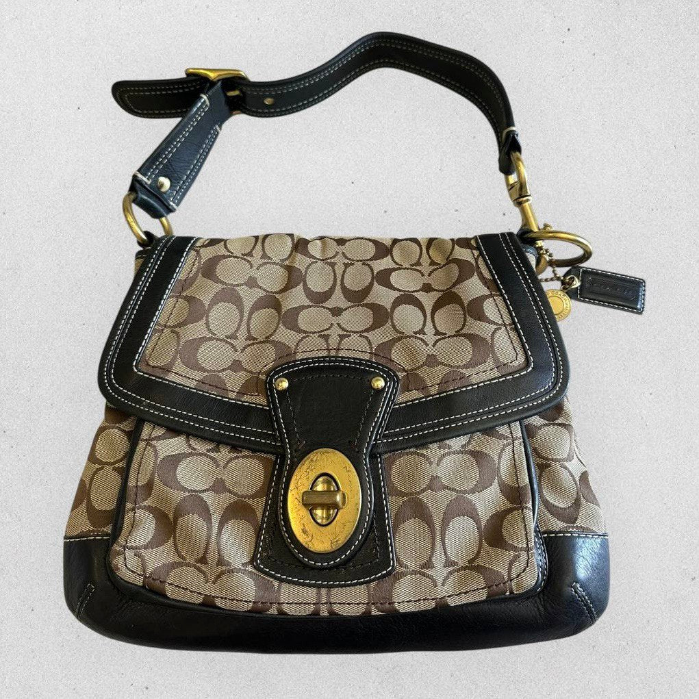 Authentic Vintage Coach Legacy Limited Edition Rare Shoulder Bag