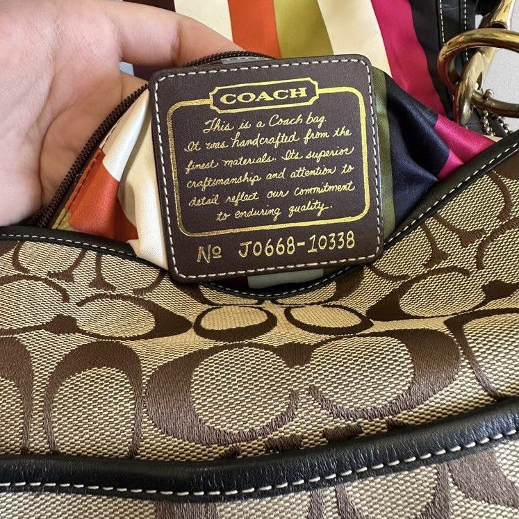 Authentic Vintage Coach Legacy Limited Edition Rare Shoulder Bag
