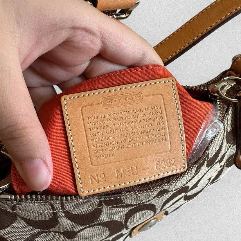 Authentic Vintage Coach Buckle Small Shoulder Bag