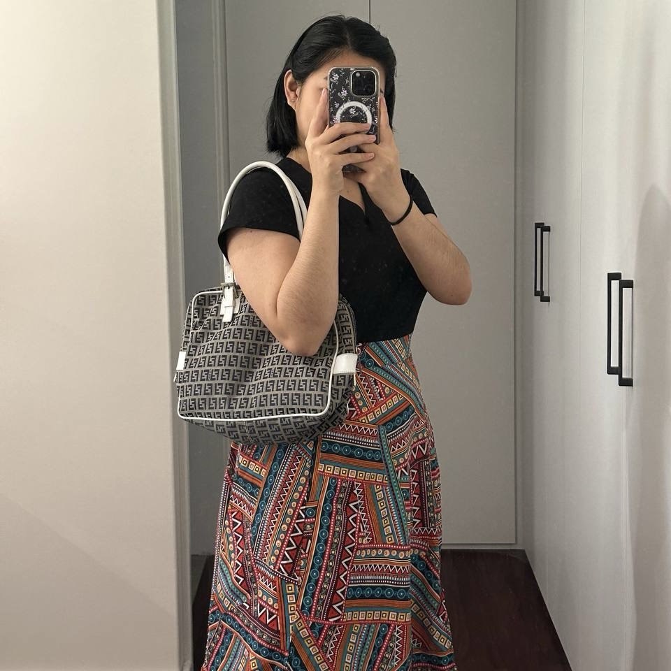 Authentic Vintage Fendi Bowling Bag