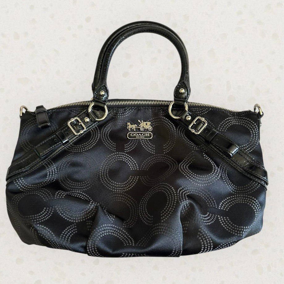 Authentic Vintage Coach Signature Ashley Shoulder Bag