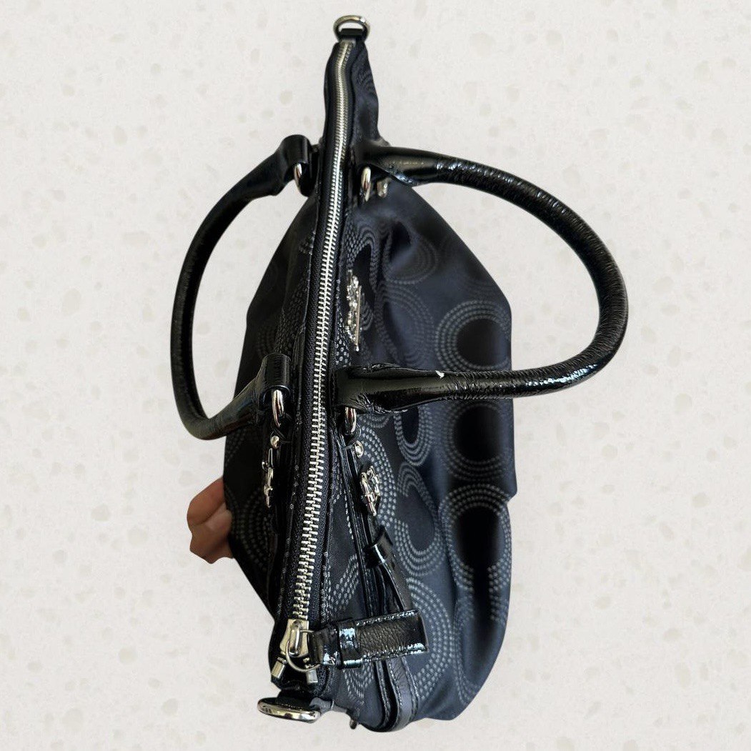 Authentic Vintage Coach Signature Ashley Shoulder Bag