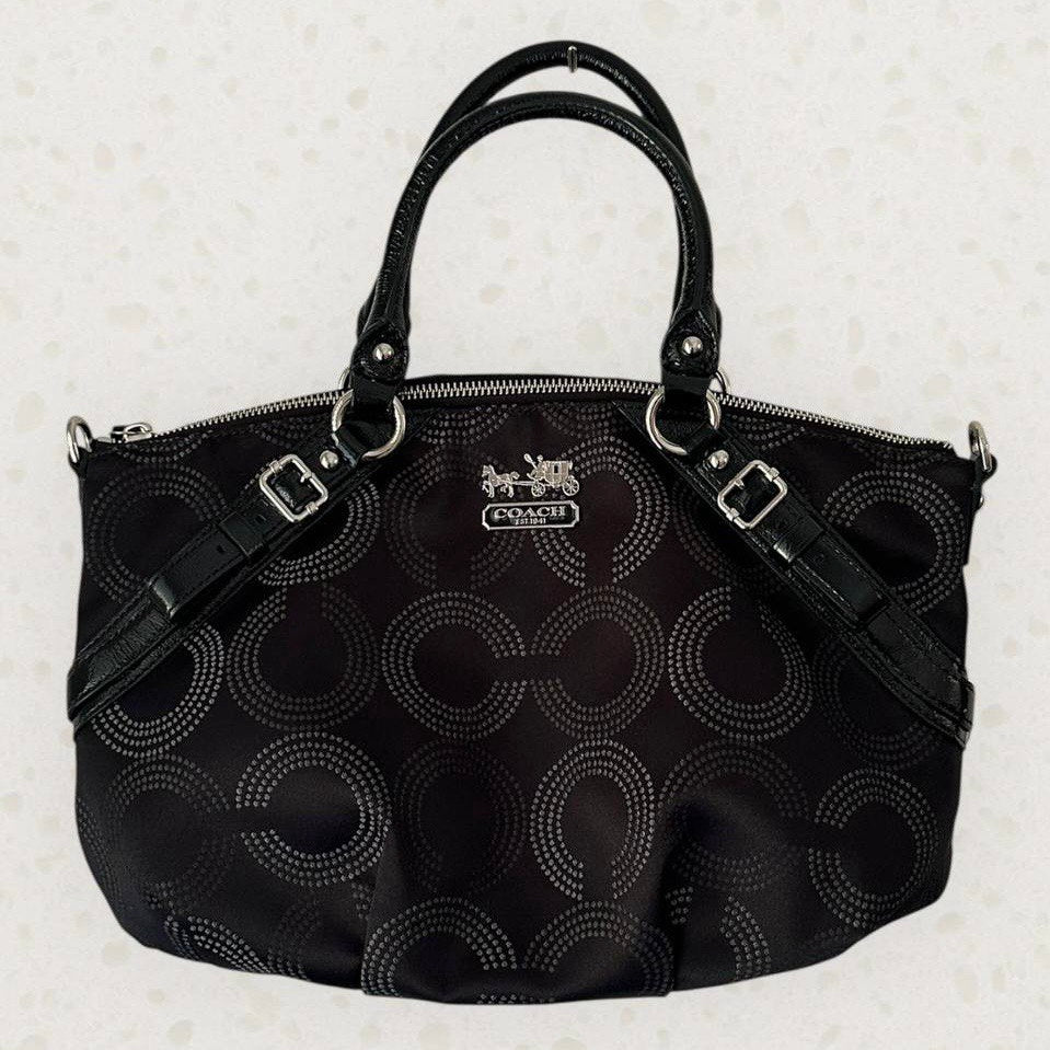 Authentic Vintage Coach Signature Ashley Shoulder Bag