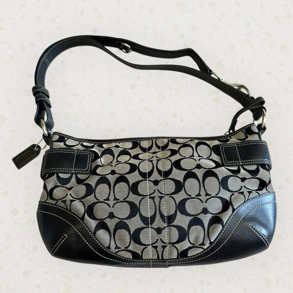 Authentic Vintage Coach Signatue Shoulder/Crossbody Bag