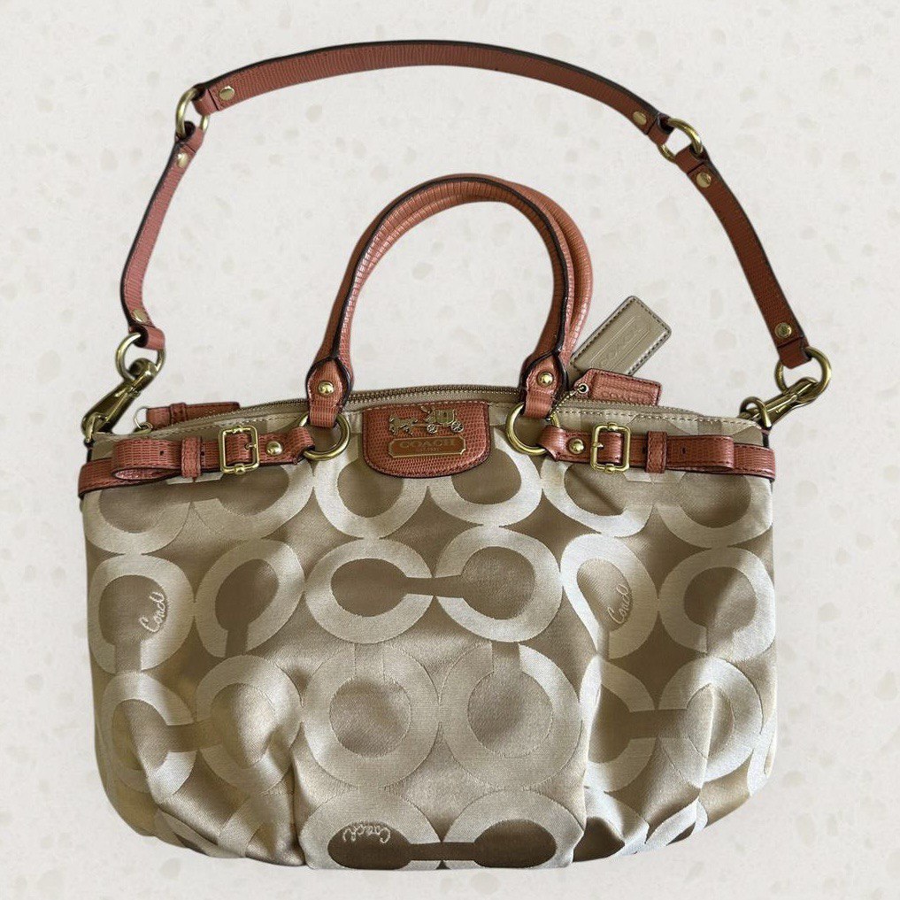 Authentic Vintage Coach Ashley Signature Shoulder Bag