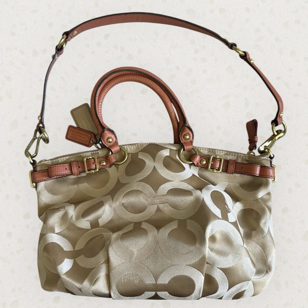 Authentic Vintage Coach Ashley Signature Shoulder Bag