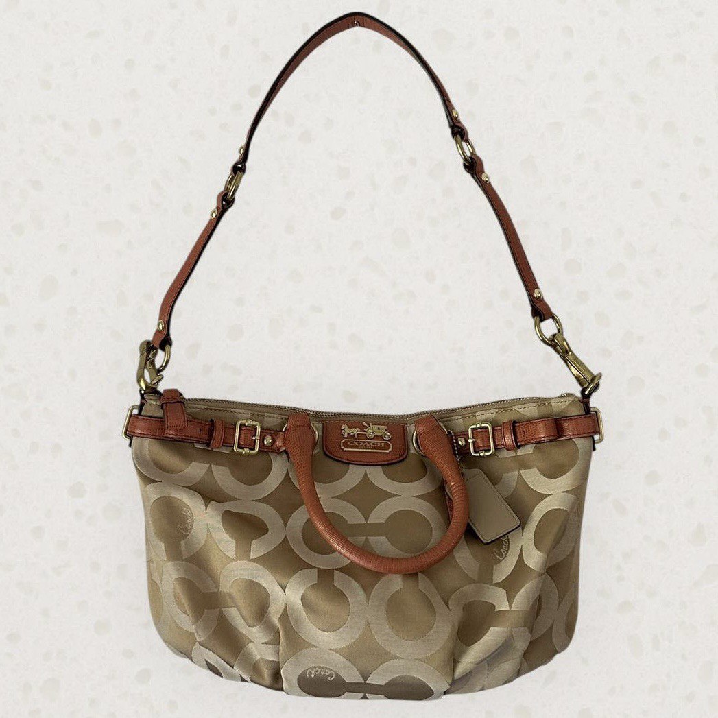 Authentic Vintage Coach Ashley Signature Shoulder Bag