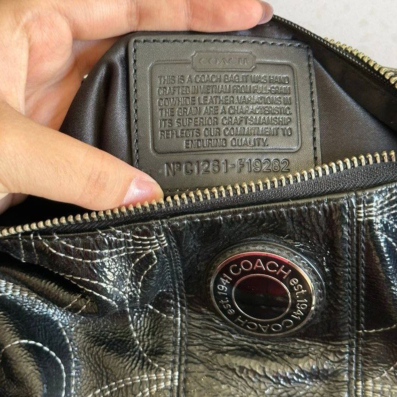 Authentic Vintage Coach Poppy Hobo Bag