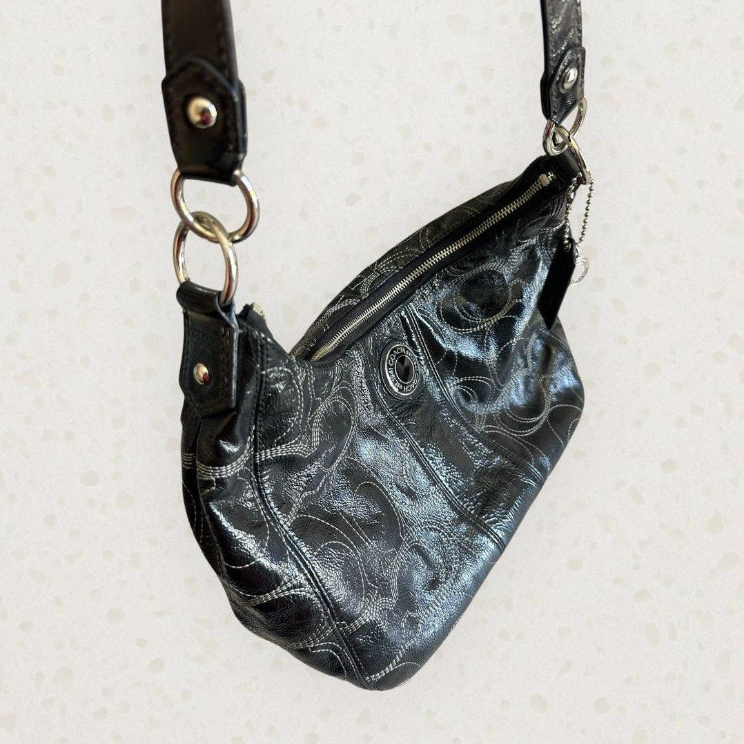 Authentic Vintage Coach Poppy Hobo Bag