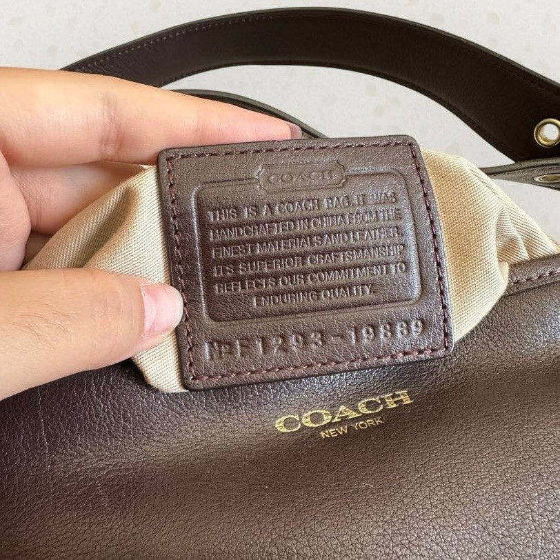 Authentic Vintage Coach Leather Shoulder/Crossbody Bag