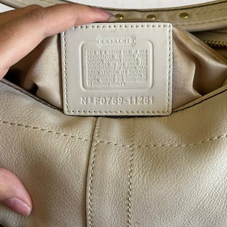 Authentic Vintage Coach Ergo Leather Hobo Bag
