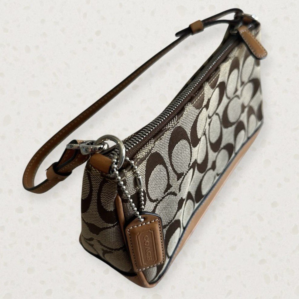 Authentic Vintage Coach Demi Signature Shoulder Bag
