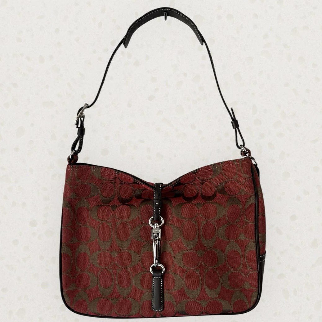 Authentic Vintage Coach Hamptons Signature Shoulder Bag