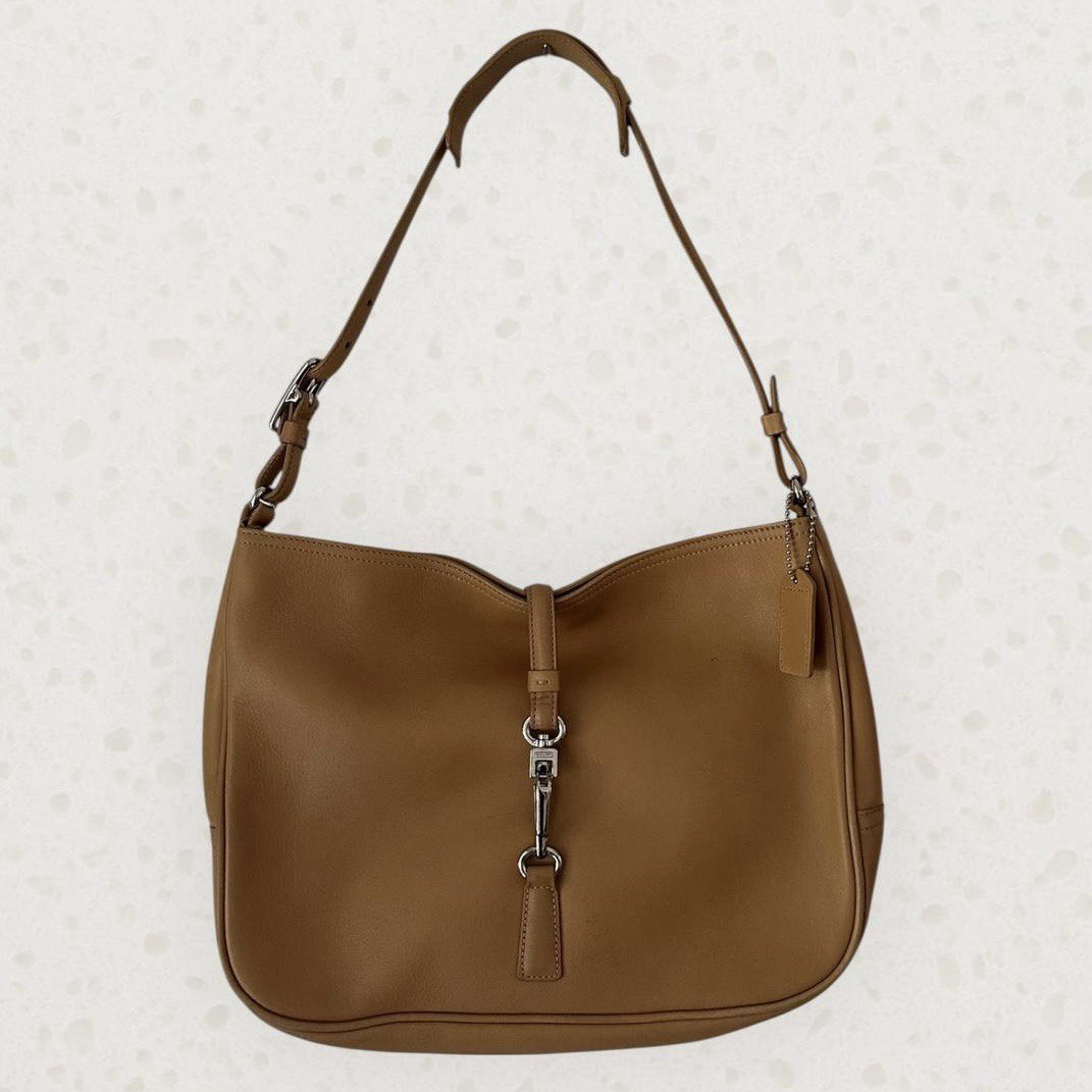 Authentic Vintage Coach Hamptons Leather Shoulder Bag