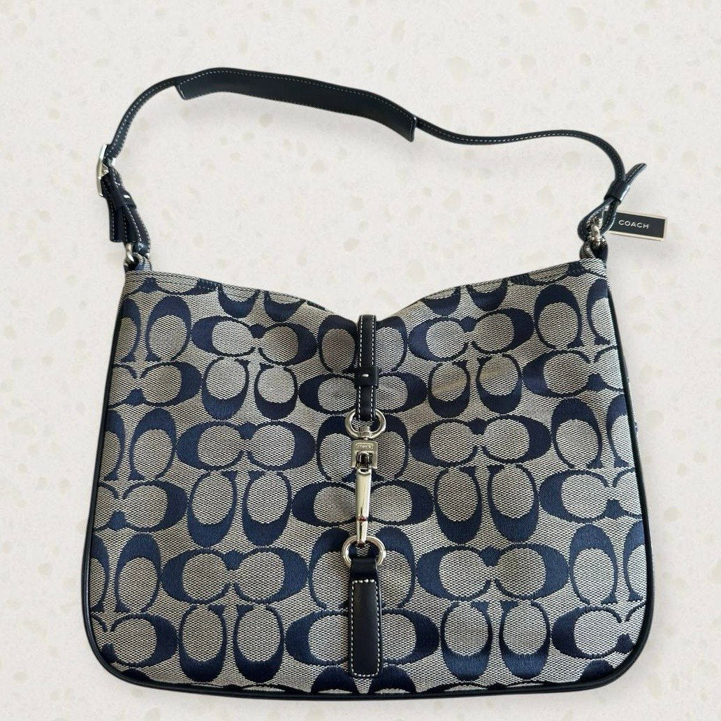 Authentic Vintage Coach Hamptons Signature Shoulder Bag