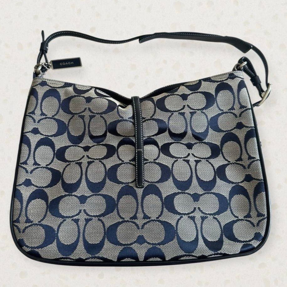 Authentic Vintage Coach Hamptons Signature Shoulder Bag