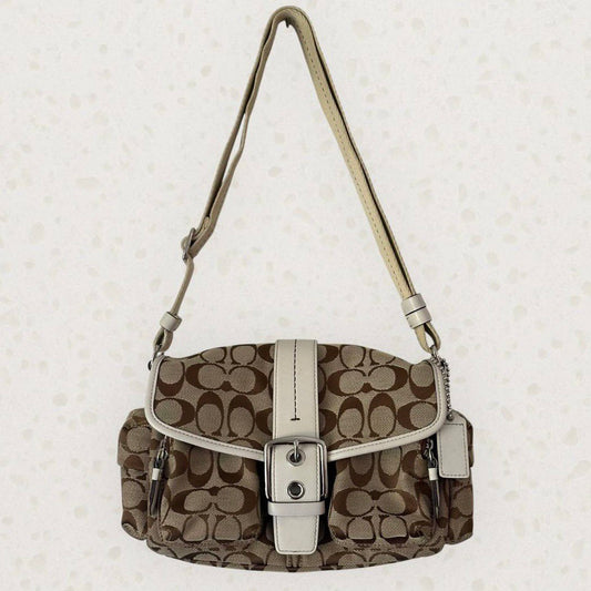 Authentic Vintage Coach Cargo Pocket Shoulder Bag