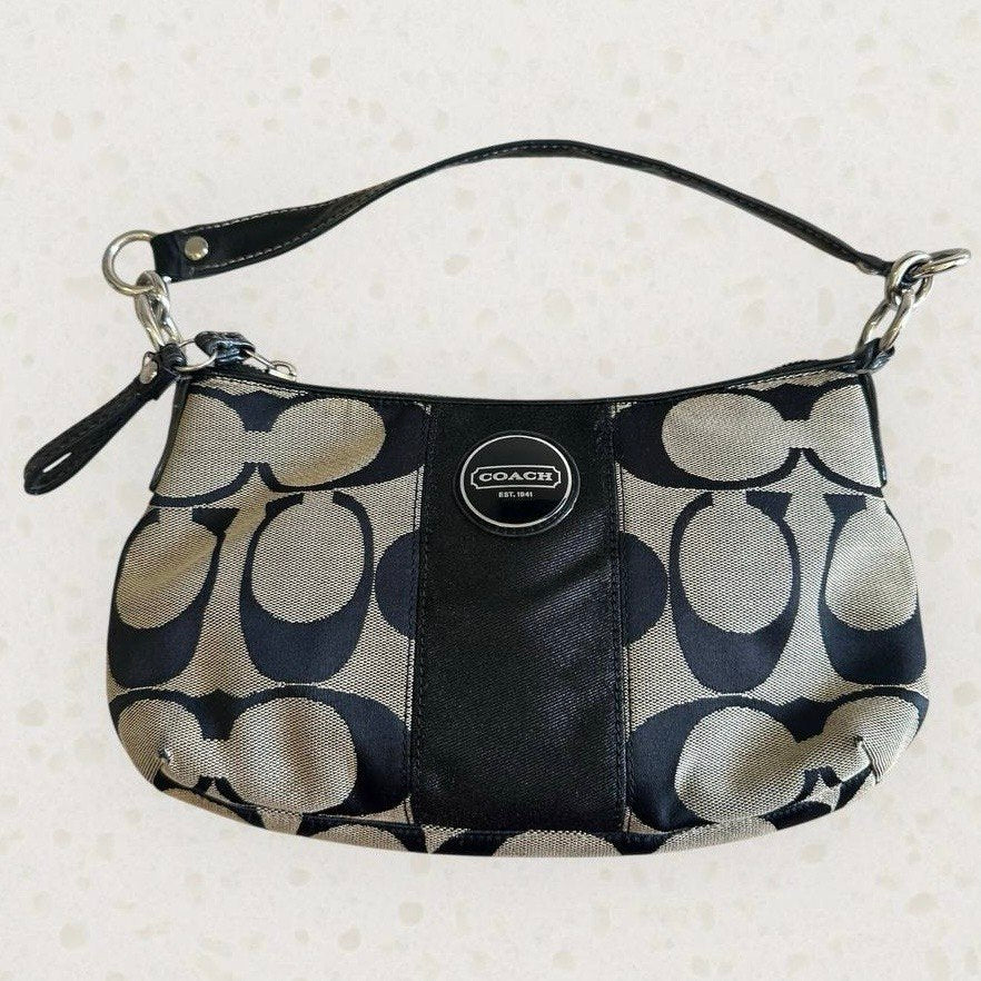 Authentic Vintage Coach Poppy Signature Shoulder Bag