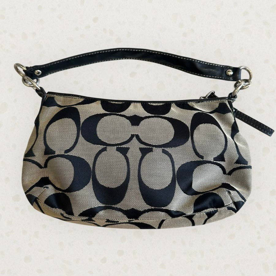 Authentic Vintage Coach Poppy Signature Shoulder Bag