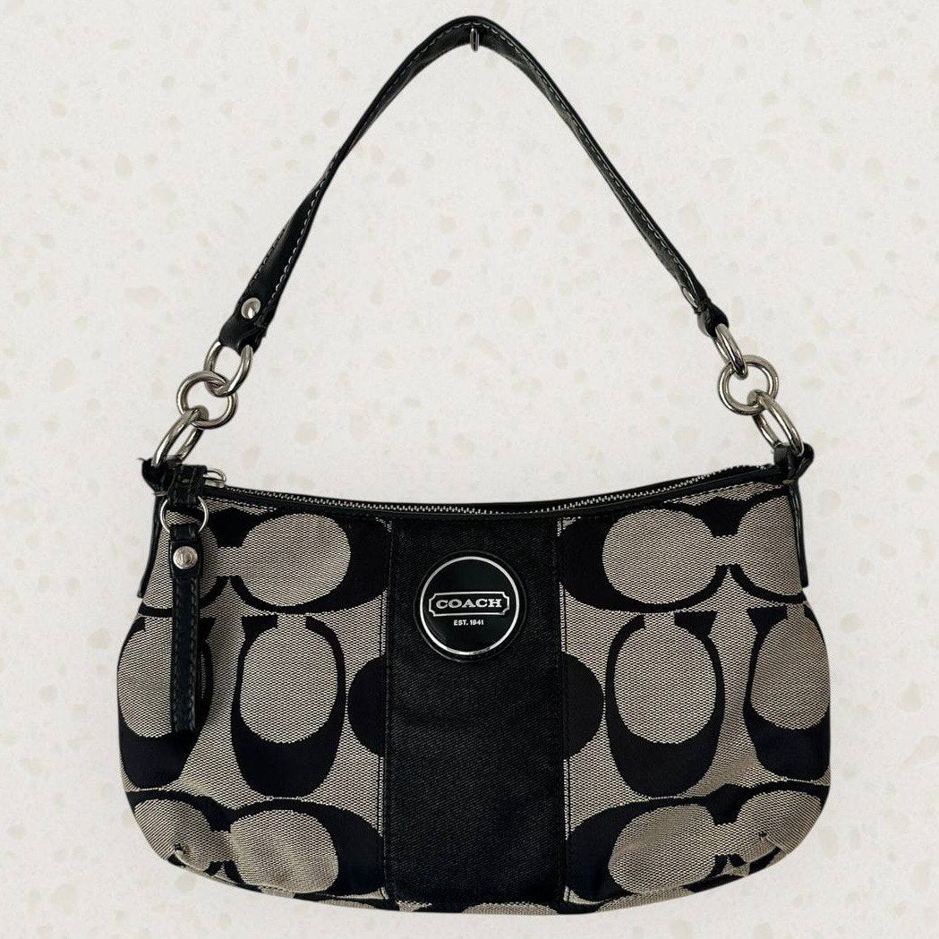 Authentic Vintage Coach Poppy Signature Shoulder Bag