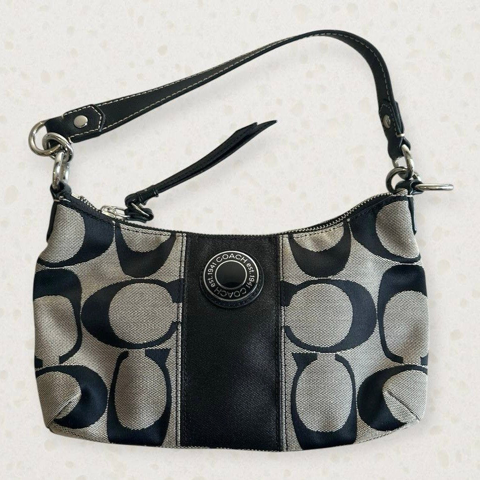 Authentic Vintage Coach Poppy Signature Shoulder Bag