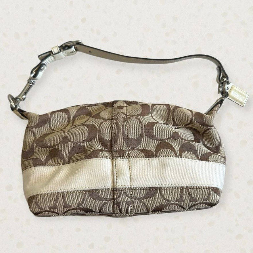 Authentic Vintage Coach Signature Small Shoulder Bag