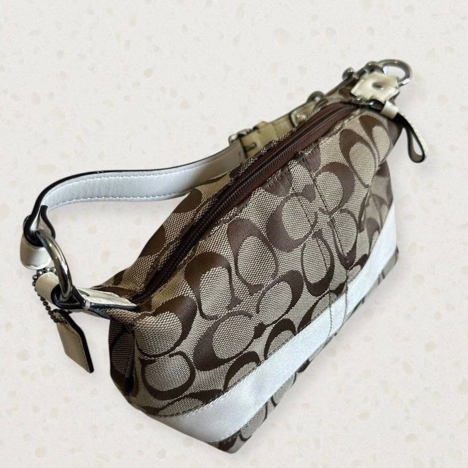 Authentic Vintage Coach Signature Small Shoulder Bag