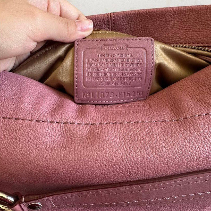 Authentic Vintage Coach Carly Leather Shoulder Bag