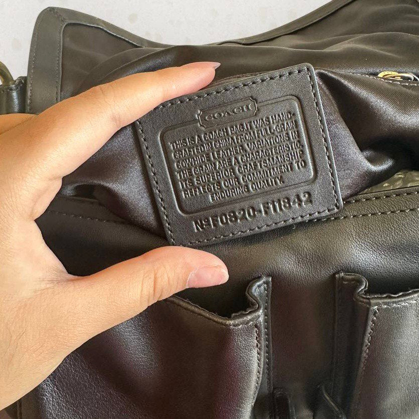 Authentic Vintage Coach Soho Leather Shoulder Bag