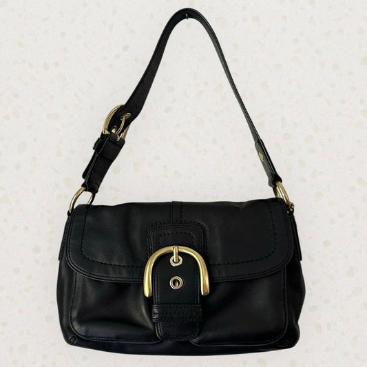 Authentic Vintage Coach Soho Leather Shoulder Bag